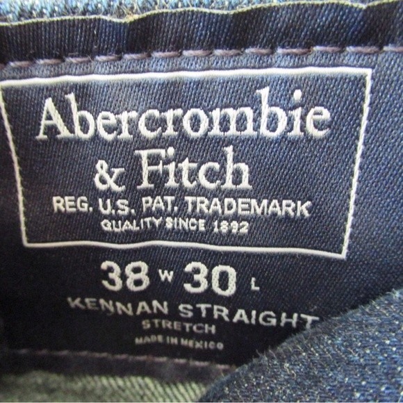 Abercrombie & Fitch Kennan Straight Denim Jeans - Picture 5 of 7
